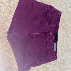 Aeropostale midi jean shorts